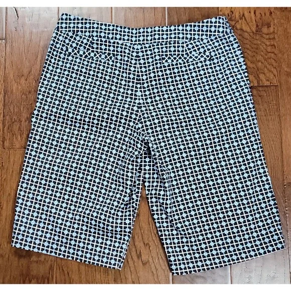 Tommy Bahama Women's Bermuda Blue Ellery Fit Beach Boardwalk Shorts Sz 33x12 - Picture 5 of 5